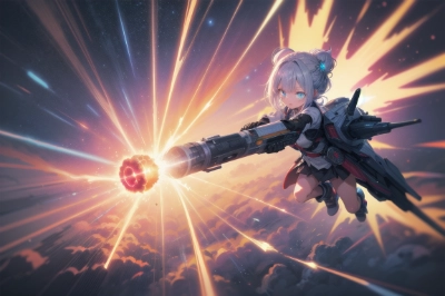 荷電粒子……充填ッ！