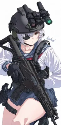 武装女子高生