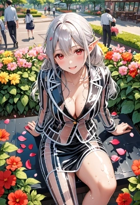 花壇のエルフ