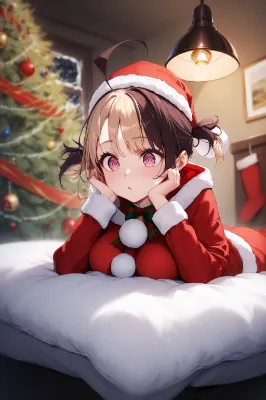 クリスマス　ジジちゃん