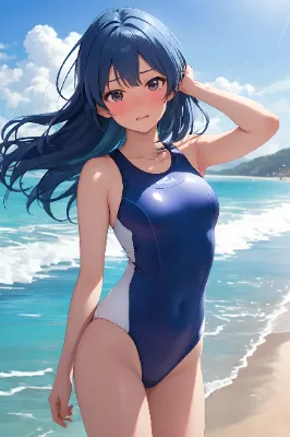 如月千早（水着）