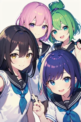 Friends Group Girls