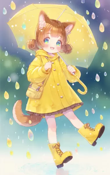 雨の日のおでかけ