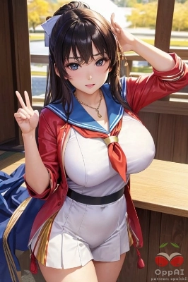 【限定】このセーラー服、あなたとのデートの日に着るのが楽しみで仕方なかったんだ♪