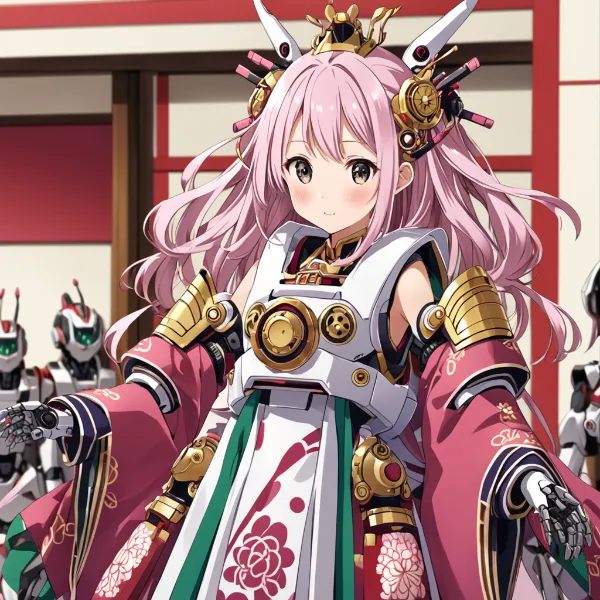 ロボット少女のひな祭り