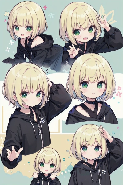 ボブっ子ちゃん