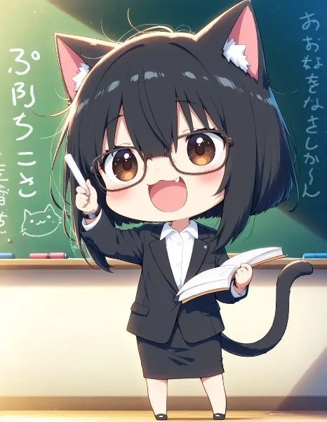 ヘタちゃんせんせーニャ♪