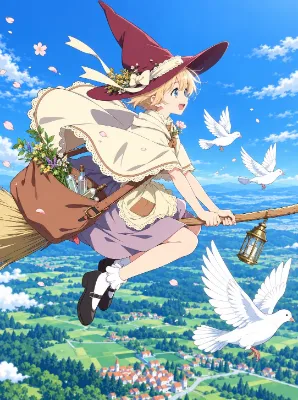 魔女の旅立ち
