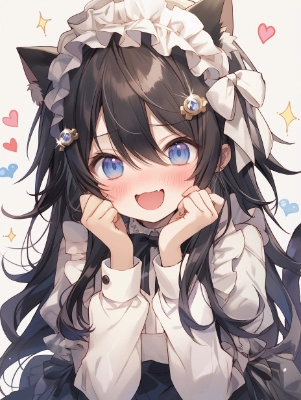 猫耳メイド