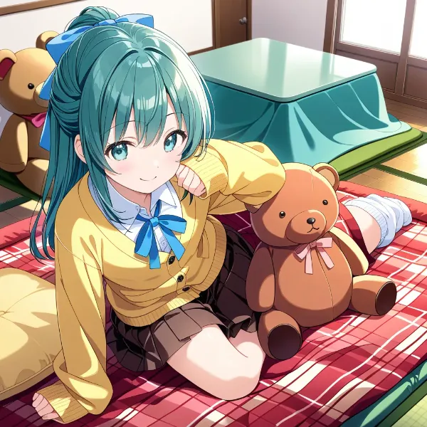 常磐アクア（お題：こたつ）