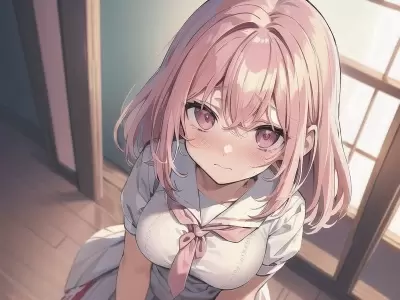 #4 桃髪少女