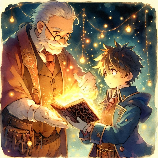 魔導書授業の先生