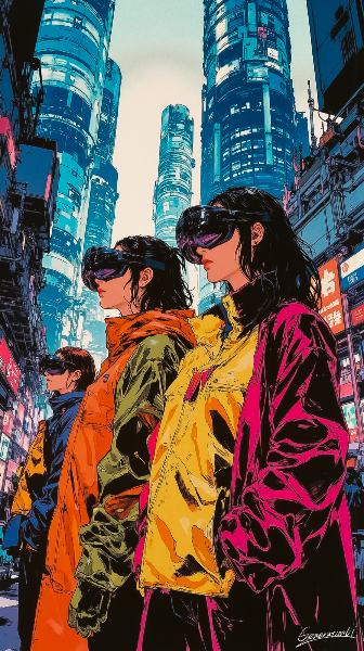 視線の先は、次の時代。／スマホ壁紙アーカイブ