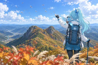碧衣(2026/10/11、山形の摩耶山)