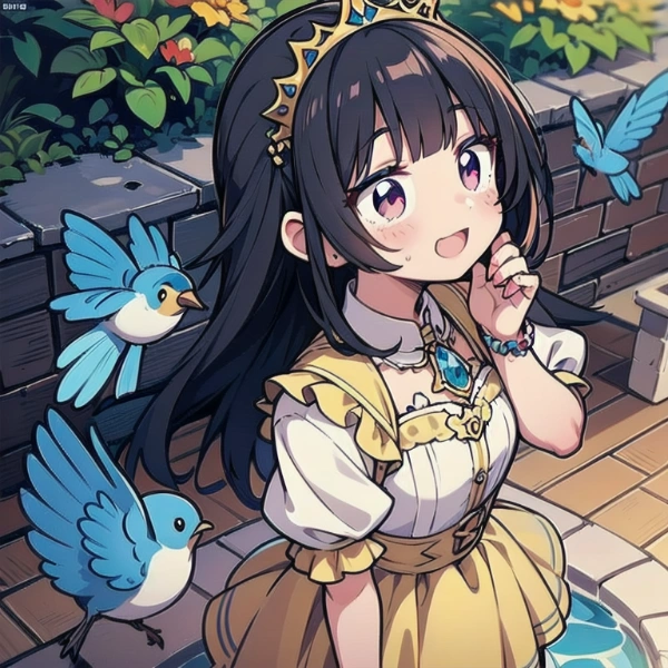 青い鳥が...たくさん？！