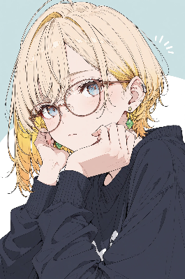 眼鏡少女の独り言