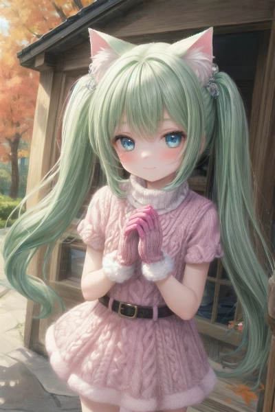 こっちの手袋のほうがあったかい！