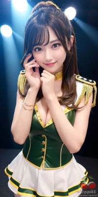 【限定】私、軍服姿が好きなんだ。あなたの前で着ると、なんだか強くなれる気がするんだ♪