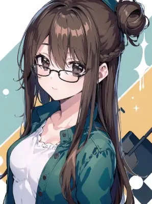 #168 茶髪少女