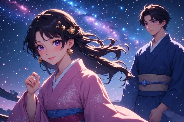 星降る夜に君と見つめ合う