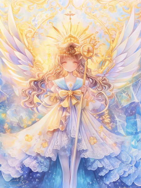 No.1640 セーラー服の女の子(光)