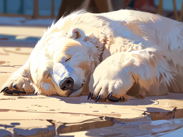 シロクマにはちと辛い