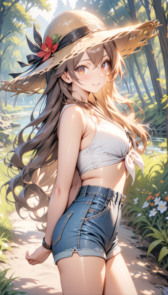 【原神】アンバー 私服