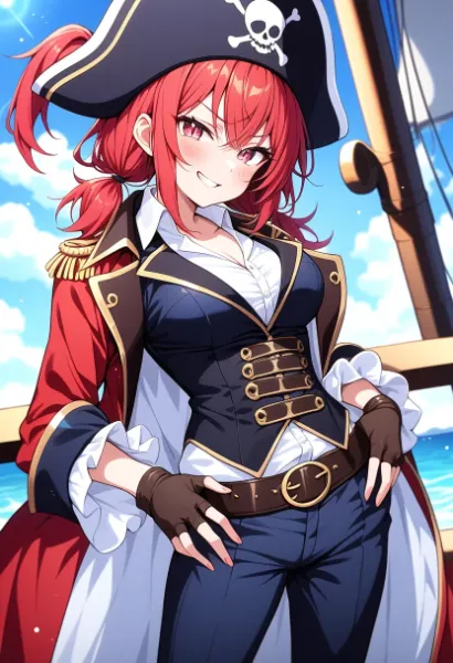 赤髪の女海賊