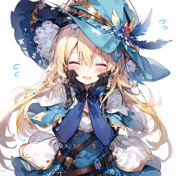 照れる魔弓使い