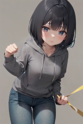 グレーパーカー