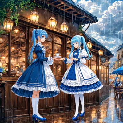 急な雨