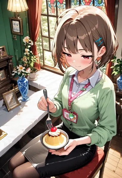 [動画]プリン食べるのどかちゃん