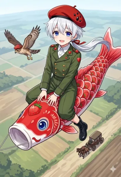 いちご軍、出動