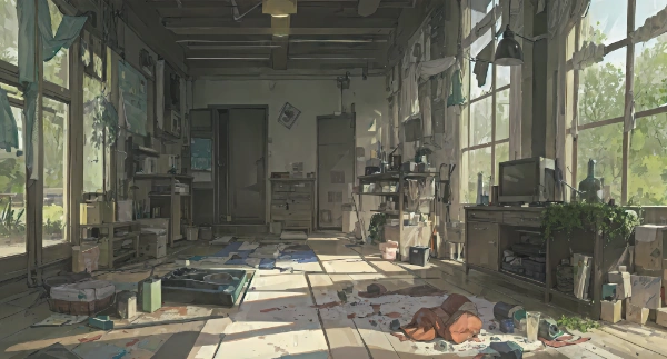 とある部屋 (壁紙)