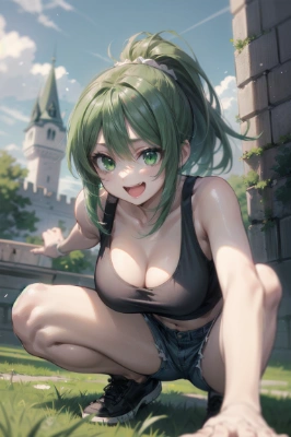 どこ見てんの？。