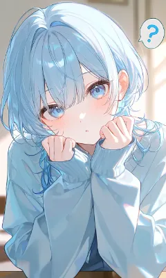 覗き込んでくる少女