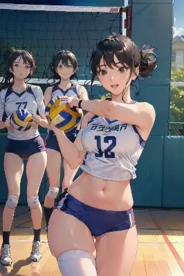 白百合学園バレーボール部