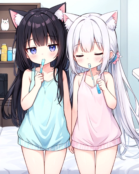 ならんではみがき