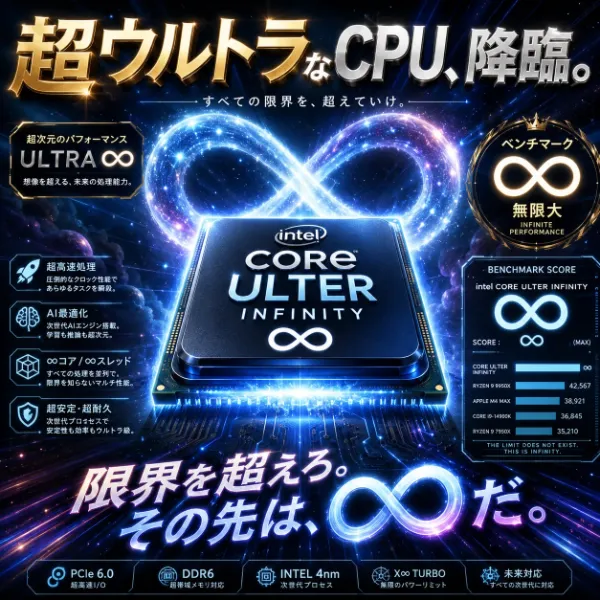 無限のpcパーツ