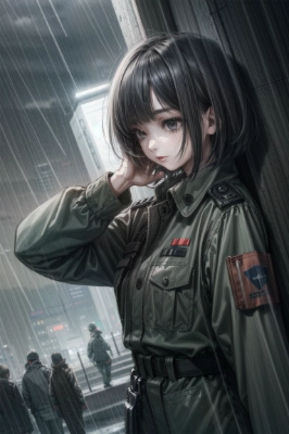 尾行中