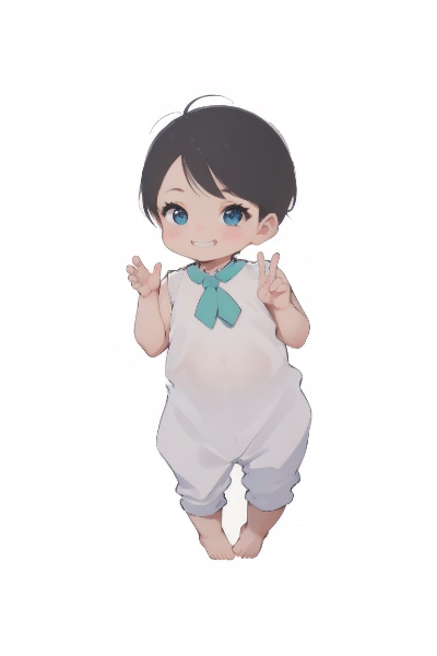 赤ちゃんは機嫌が良いようだ👶