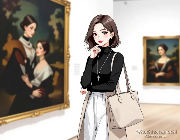 美術館の芸術鑑賞 - Art appreciation at museums