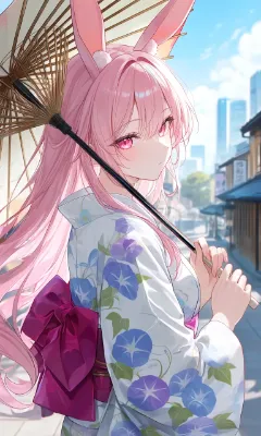 和服少女