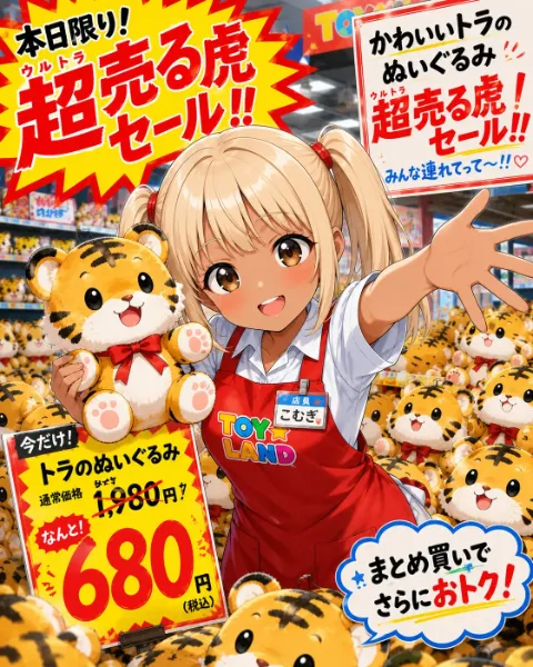 超売る虎セール！！
