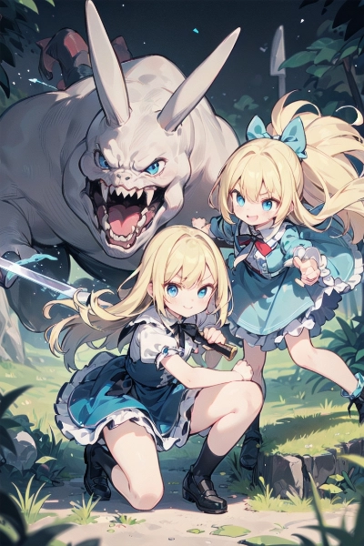 Glass Sword vs Monster