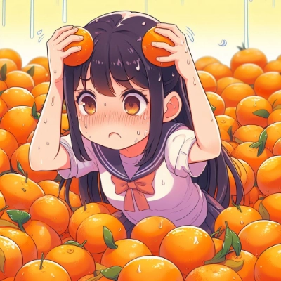 こんなにたくさんの蜜柑、どうしましょう？