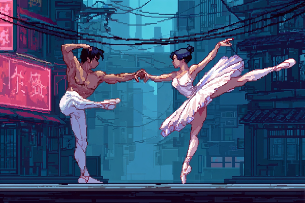 対戦バレエ格闘ゲーム