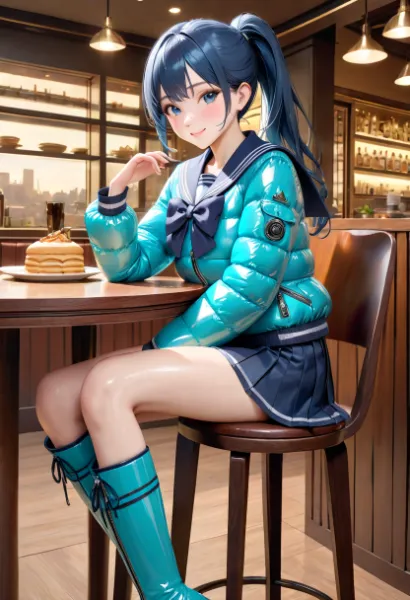 レストランでデザート