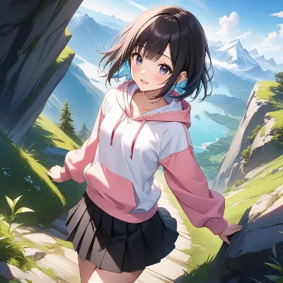 黒髪の女の子56