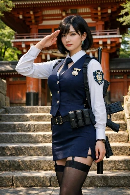 日神警察署長付：鏡作愛香警部補